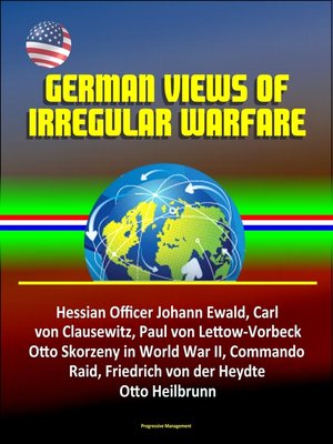 cover image of German Views of Irregular Warfare